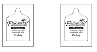 2 pouches of
ESTRASORB - Illustration