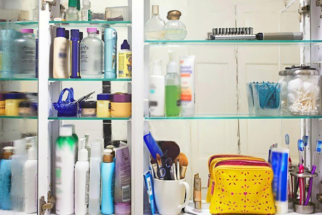 Many cosmetics, lotions, and hair products have parabens, which can act like a weak estrogen in your body.