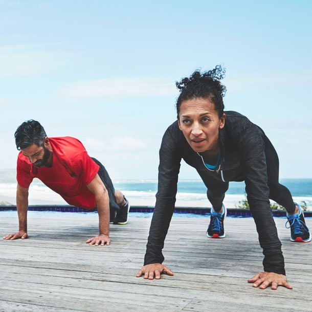 High-intensity interval training (HIIT) is a method of training in which your workout's intensity is increased and decreased between aerobic and anaerobic training. Intervals can improve performance and recovery in a short amount of time.