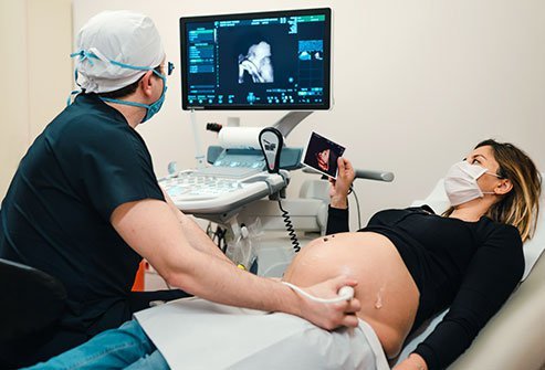 ECV is done by the doctor by placing their hands on the maternal abdomen