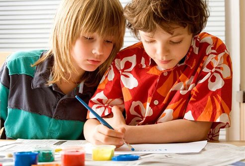 Colorblindness may become apparent when children start to learn the names of colors.