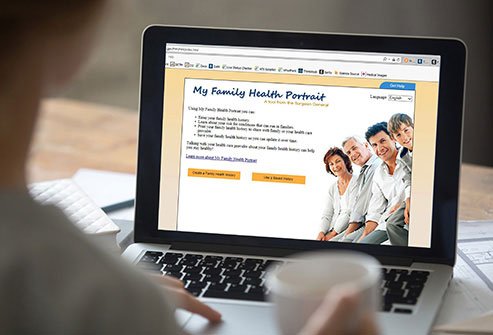The U.S. Surgeon General's office provides a family medical tree you can share with your relatives and doctor.