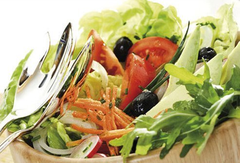 Photo of healthy salad.