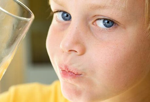Does your child drink so much milk or juice during the day that she's not hungry at mealtimes?