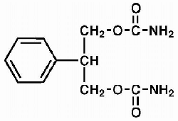 FELBATOL®
  (felbamate) Structural Formula Illustration