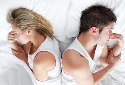 Sexual dysfunction symptoms affect both men and women.