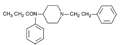 DURAGESIC® (Fentanyl) Structural Formula Illustration