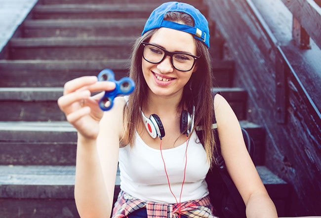 Fidget toys are used by many adults and kids.
