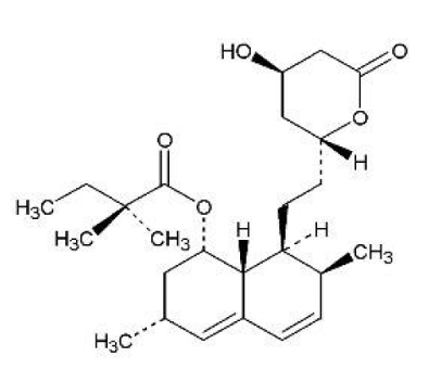 FLOLIPID (simvastatin) oral suspension Structural Formula Illustration