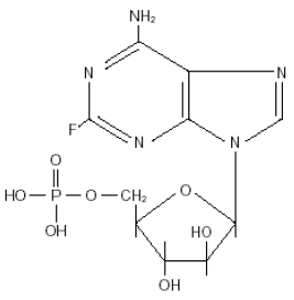 Fludara®
 (fludara (fludarabine) bine phosphate) Structural Formula Illustration