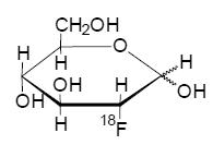 Fludeoxyglucose F 18 Structural Formula Illustration