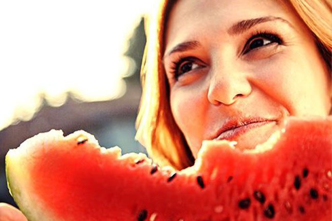 You can get water to meet your hydration needs by eating hydrating food.