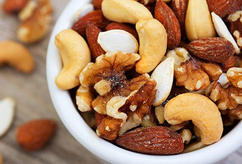 Like beans and lentils, nuts and seeds are a great source of magnesium.