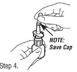 Removing Cap  -  Illustration