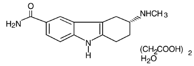 FROVA® (frovatriptan succinate) Structural Formula Illustration