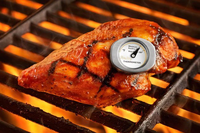Always use a food thermometer to make sure your food is a safe temperature to eat.