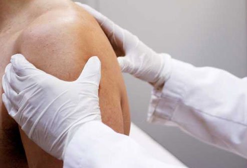 Your doctor will ask you about your symptoms, injuries, and medical history.