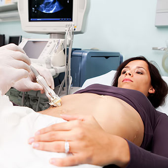 Medical imaging of the bile ducts, gallbladder and liver is necessary to diagnose gallbladder pain.