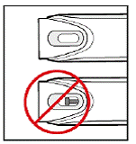 Push the plunger rod in as far as it will go, to inject all the medicine in the GENOTROPIN MINIQUICK - Illustration