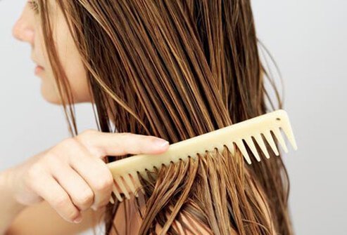 To keep your new color rich and shiny, use a conditioning shampoo and follow that up with a conditioner that contains silicone.