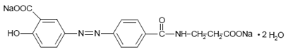 GIAZO® (balsalazide disodium) Structural Formula Illustration