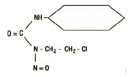 GLEOSTINE® (lomustine)  Structural Formula Illustration