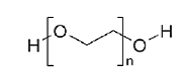 Polyethylene Glycol Structural Formula Illustration