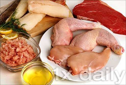 Fish, poultry, and other meat should be eaten in moderation to avoid gout attacks.