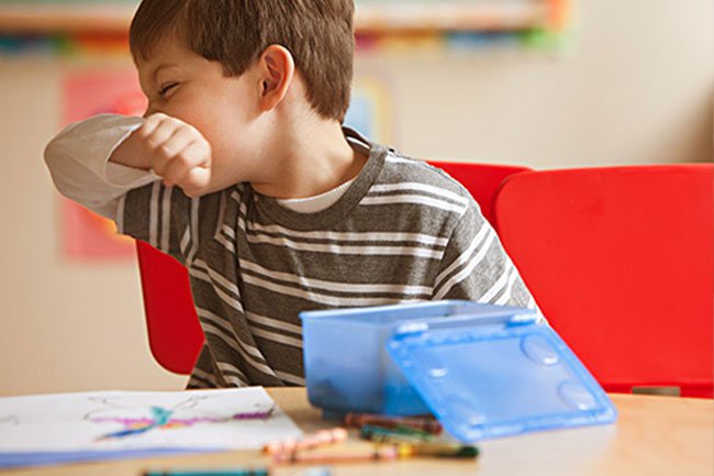 It's better that kids wipe their snotty noses with their sleeves rather than their hands.