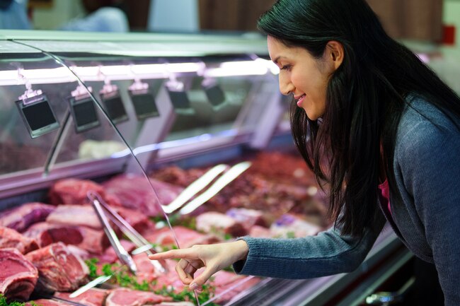 Organic, grass-finished beef that was raised humanely is your best bet.