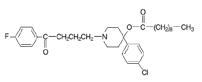 HALDOL® (Haloperidol decanoate) Structural Formula Illustration