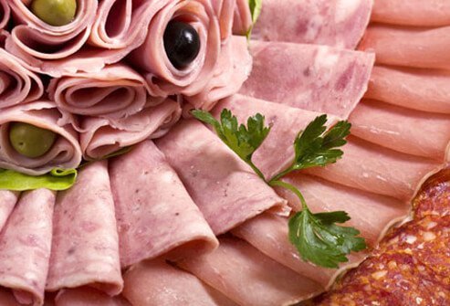 Cold cuts often contain tyramine which also increases the blood flow to the brain, which may trigger headaches.
