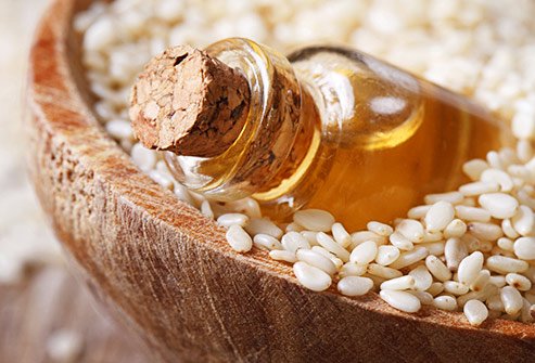 Oil pulling with sesame oil fights plaque, gingivitis, and bad breath.