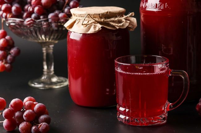 Water and fiber in grapes help you avoid constipation.