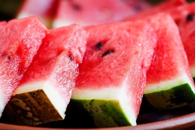 The cheery red color comes from lycopene, an antioxidant.
