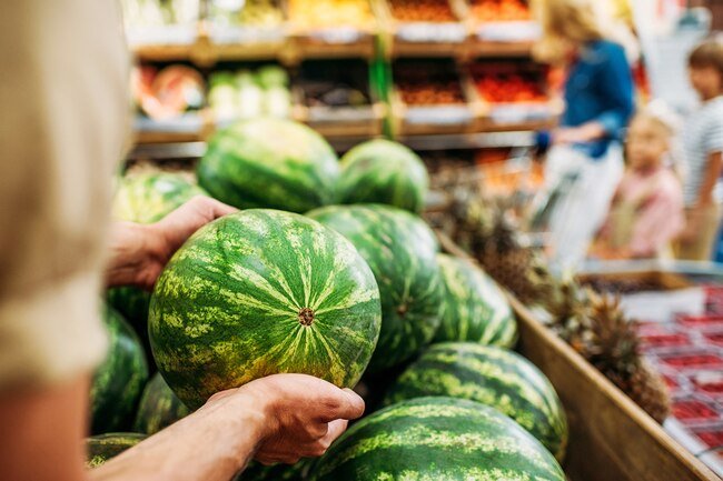 Pick a melon that's free of dents, nicks, and bruises.