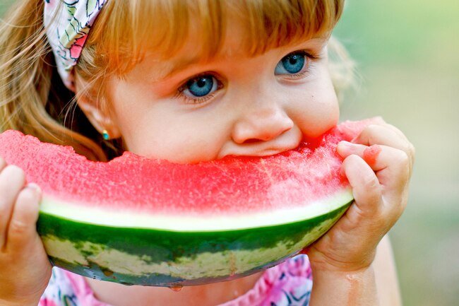 Juicy watermelon is 92 percent water, so it's a simple way to help stay hydrated.