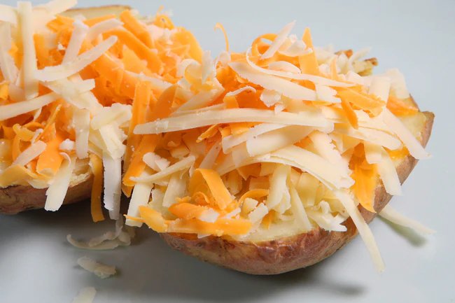 Potatoes are high in vitamins B and C, potassium, folate, and iron.