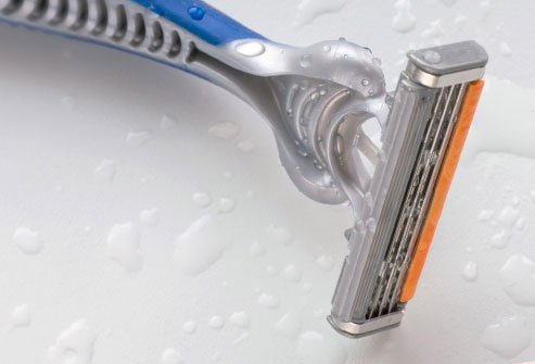 Toss your razors every week or two.