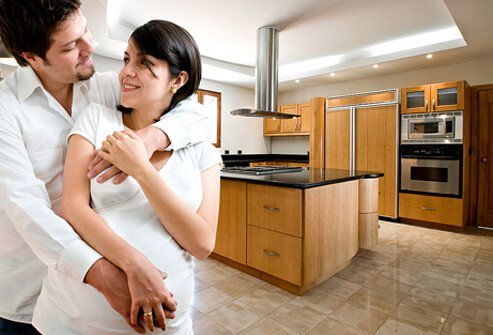 Never use the stove or oven to heat the house.