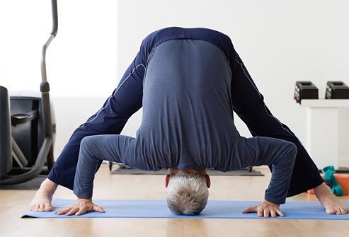 Inverted yoga poses can make heartburn worse.
