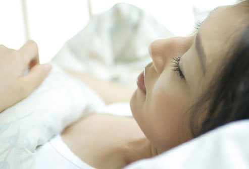 Raise the head of your bed to help prevent symptoms.
