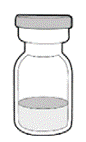 Vial containing HEMLIBRA - Illustration