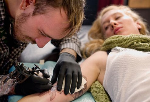Tattoos and body piercings are a risk factor for contracting hepatitis C virus and hepatitis B.
