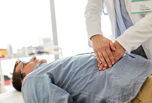 A doctor can usually diagnose a hernia based on a physical exam. 