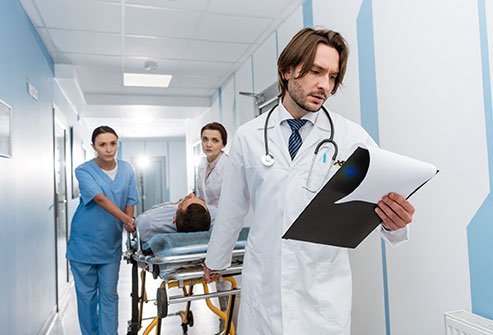 Patient with a rectal foreign body