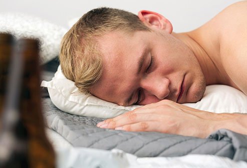 Alcohol may make you fall asleep more easily, but you won’t sleep better.