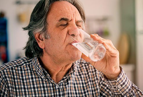 To get rid of that extra sugar, your body draws water from its own tissues.