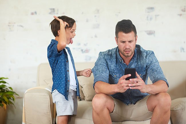 Ignoring is still an active form of parenting.