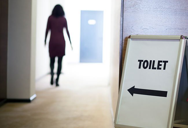 You may need to pee more frequently starting at 6-8 weeks of pregnancy.